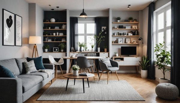optimiser l'espace dans un petit appartement avec des astuces déco efficaces