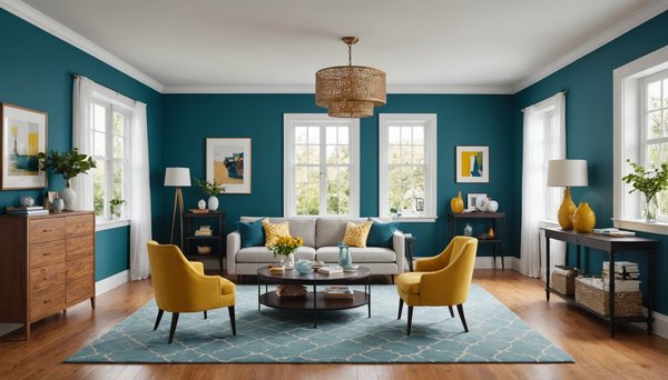 Comment choisir les couleurs tendance pour sublimer chaque pièce de la maison